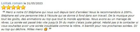AVIS PRESTATION DJ STANCAMAX