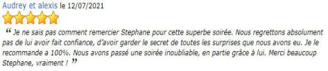 AVIS PRESTATION DJ STANCAMAX GRANGE DE RENNEVILLE 27