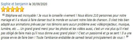 AVIS PRESTATION DJ STANCAMAX HENRI IV CAUGES