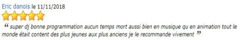 AVIS PRESTATION DJ STANCAMAX