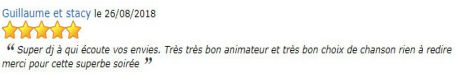 AVIS PRESTATION DJ STANCAMAX