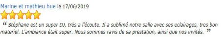 AVIS PRESTATION DJ STANCAMAX GRANGE DE RENNEVILLE 27