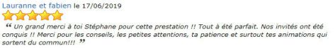 AVIS PRESTATION DJ STANCAMAX