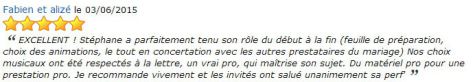 AVIS PRESTATION DJ STANCAMAX